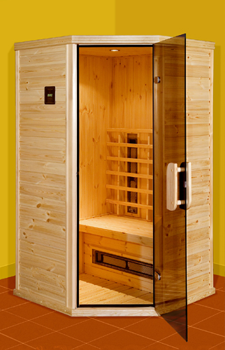 Rohové provedení infrasaun