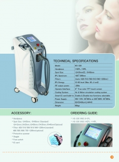 IPL HS330C Profi pulsní světlo